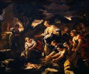 Giuseppe Simonelli The Finding of Moses oil painting
